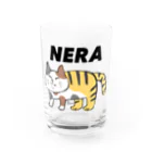 猫山ソーダのお店屋さんのあべこべアニマル【NERA（ねら）】 グラス前面