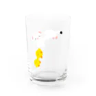 momostudioのショップの僕につかまって Water Glass :front