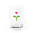 hiori-coco.shopの花芽 Water Glass :front