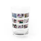 𝙈𝙊𝙈𝙊'𝙨 𝙎𝙝𝙤𝙥のMOMOと春のコラージュ Water Glass :front