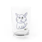 おおむら農場の「ねこ」 Water Glass :front