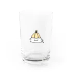 chikkochamaのサウナの妖精ちっこちゃま Water Glass :front