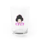 まりゑ広告のどきどきちゃん💓 Water Glass :front