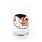 じょにーのやっぱりビーグルはかわいい Water Glass :front