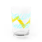 Ａ’ｚｗｏｒｋＳのROLLING THUNDER(英字＋１シリーズ) Water Glass :front