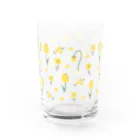 poeticton のyellow flowers ⚘˖* Water Glass :front