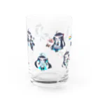 鶏川不二夫屋さんのさまざまな助手（列） Water Glass :front