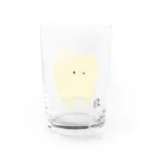 けんしんくんの白いカブせもの Water Glass :front