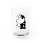 OYASUMI STOREのdreaming girl Water Glass :front