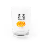 ふでこのゆるふでのもじゃもじゃくん Water Glass :front