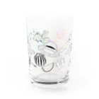 ぷるショップのsummer vacation Water Glass :front