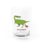Kids Designer's Shopの恐竜のおさんぽ Water Glass :front