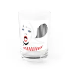 theme_musicのgirl Water Glass :front