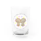 pote©o*  ハンドメイドドッグウェアの煌くん＆蓮くん Water Glass :front