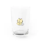 ごんののトラネコちゃん 色付き Water Glass :front