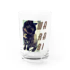 アートワークスみいねこのわらび Water Glass :front