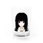 Broken Angelの黒髪の女の子 Water Glass :front