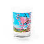 神丸の春女 Water Glass :front