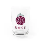 Méng Qilin ~ goods & apparel ~のROSE Water Glass :front