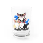 蒼い家のこぎ達 Water Glass :front