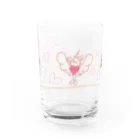 山名阿代のアルファベットエンジェルハートをギュッと Water Glass :front