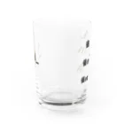 CHOSANAの雀 比較級 最上級 Water Glass :front