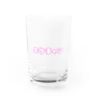 なでしこ@デザインのエケチャン Water Glass :front