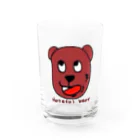 あきけん@カラオケYouTuberのHateful bear Water Glass :front