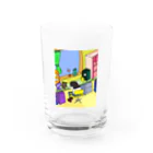 バターミルクビスケットのお部屋で Water Glass :front