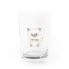 ぽーとのお店のねこのグラス Water Glass :front