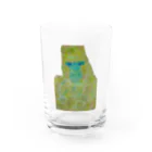 mogmog モグモグのカラフル　ゴリラ Water Glass :front