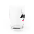 CHOSANAのハイヒールを履いた犬 Water Glass :front