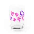 ぷにっとショップのロゴ Water Glass :front