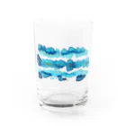 さくらもちドローイング商店のドローイング「群れ」 Water Glass :front