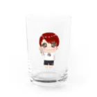 こまこま子's SHOPのご機嫌でぃ Water Glass :front