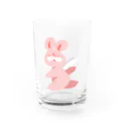 びっくりさんの不機嫌ジョニー Water Glass :front