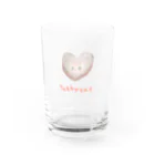 mydaringistabbycat  ダーリンはとらねこ　のtabby cat choco cake Water Glass :front