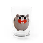 アメリカンショートヘアだよのGOGOムサシ Water Glass :front