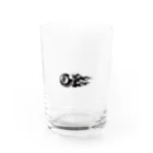 8chの8chロゴ Water Glass :front