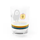 B-shopのシロガオサキ Water Glass :front