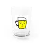 どんどことまぐろのビール好きがこうじて。 Water Glass :front