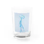 クラゲのきらきらオーロラクラゲ Water Glass :front