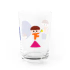 たなかのべりのキッズなシーン まる・さんかく・しかく Water Glass :front