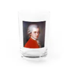 Teatime ティータイムのモーツァルト　音楽家 グラス前面
