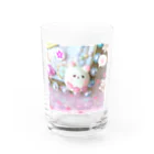 🐅ailove🥰💞🧁のちゅーまる♡ Water Glass :front