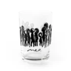 めおShopのみんな Water Glass :front