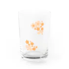 HonNeの桜松R（オレンジ） Water Glass :front