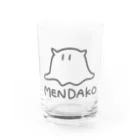 千月らじおのよるにっきのMENDAKO Water Glass :front