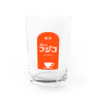 喫茶ニューフジコの喫茶ニューフジコ　純喫茶ロゴグッズ Water Glass :front