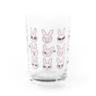 みつまめちゃんのいろいろうさちゃん Water Glass :front